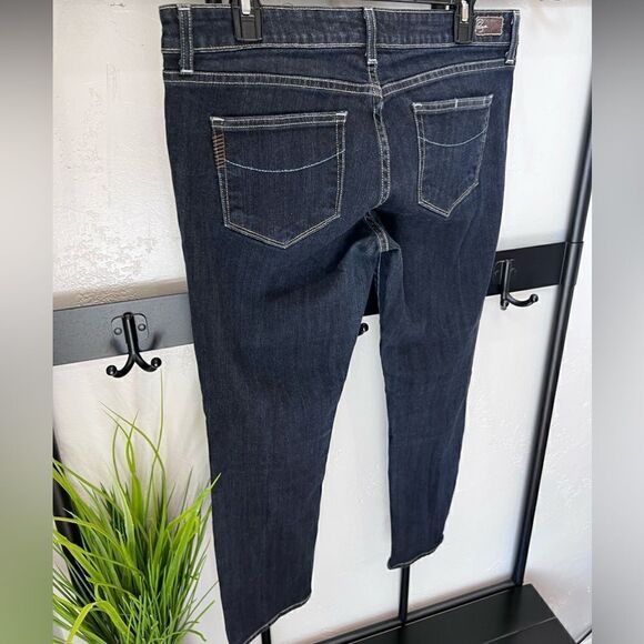 Paige skyline mid rise denim jeans dark wash size 31 - Picture 5 of 14